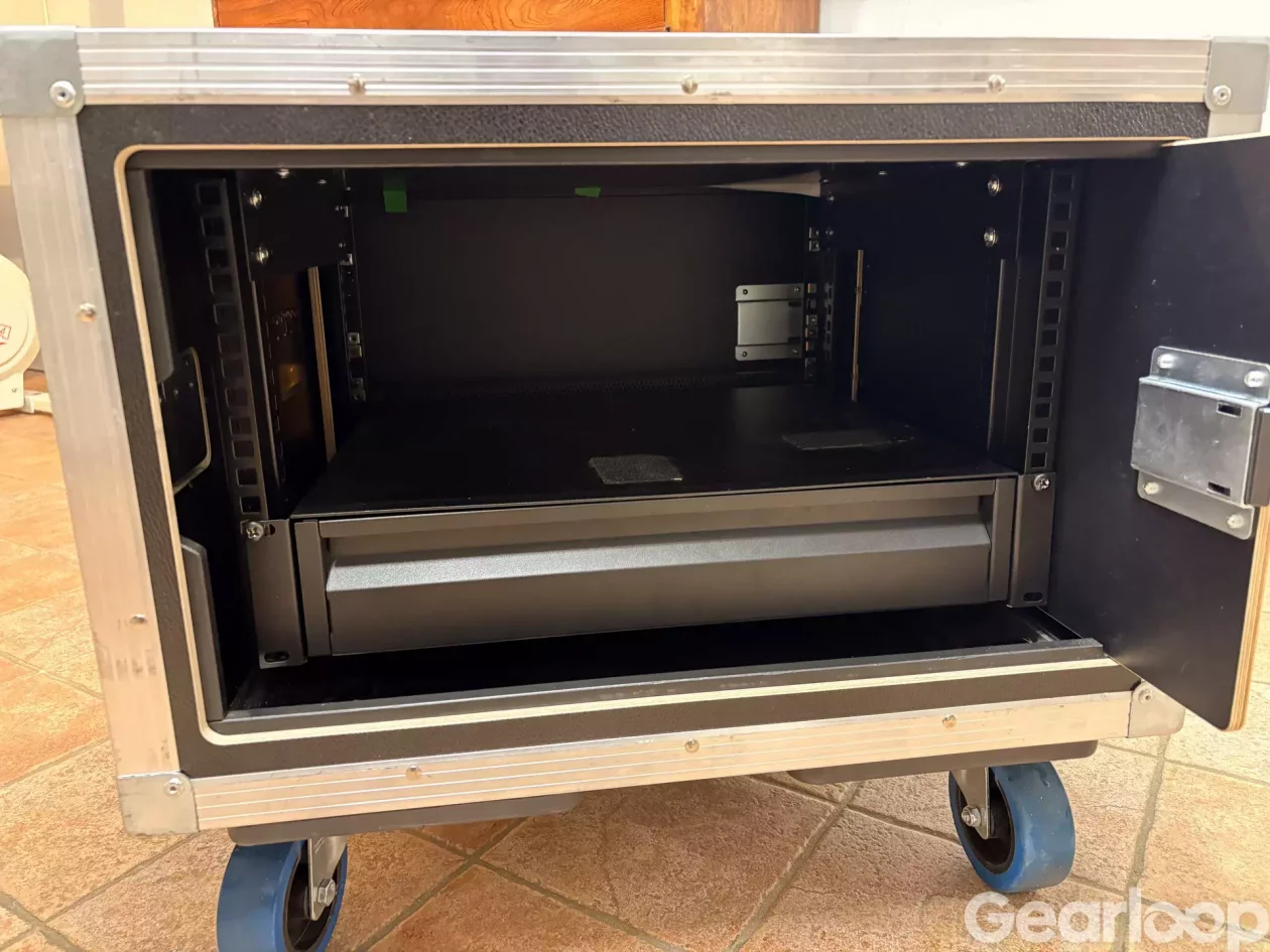 Thon SD 6U Shockmount rack med hjul - bild 2