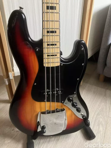 Harley Benton Jazzbas  Sunburst (Vintage Series)