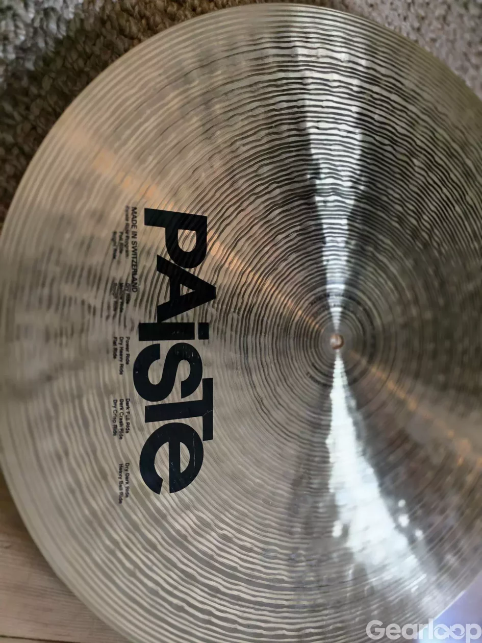 FLAT RIDE 16", 18", 20" HIGH END CYMBALER - bild 5