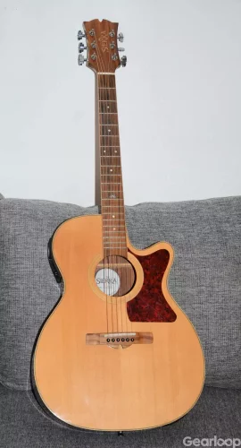 Sierra SAS30CE – Akustisk gitarr (Massivt lock/Mic)