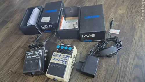 BOSS DD-8 och BOSS RV-6