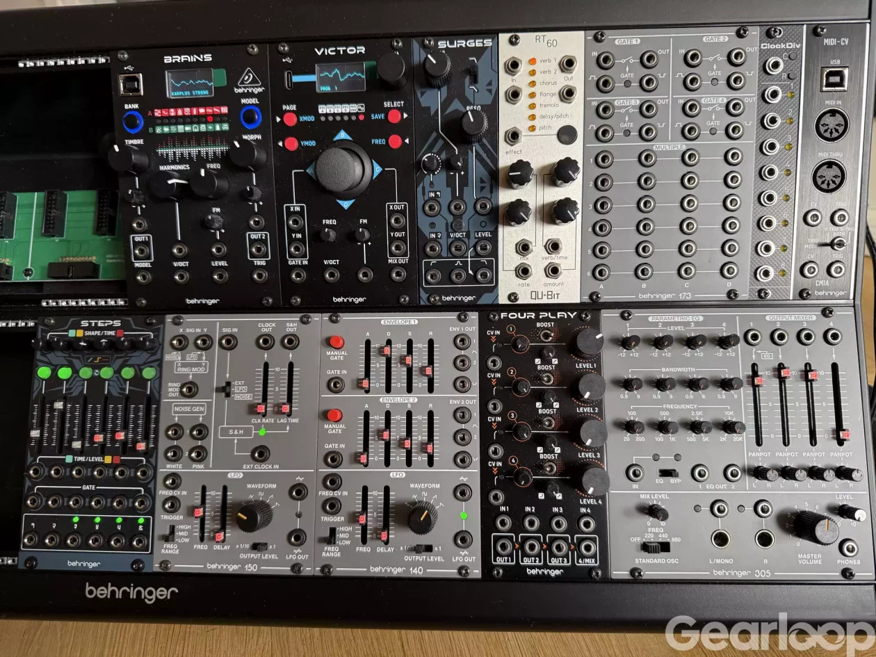 Behringer Eurorack Go Case + div Eurorack moduler - bild 2