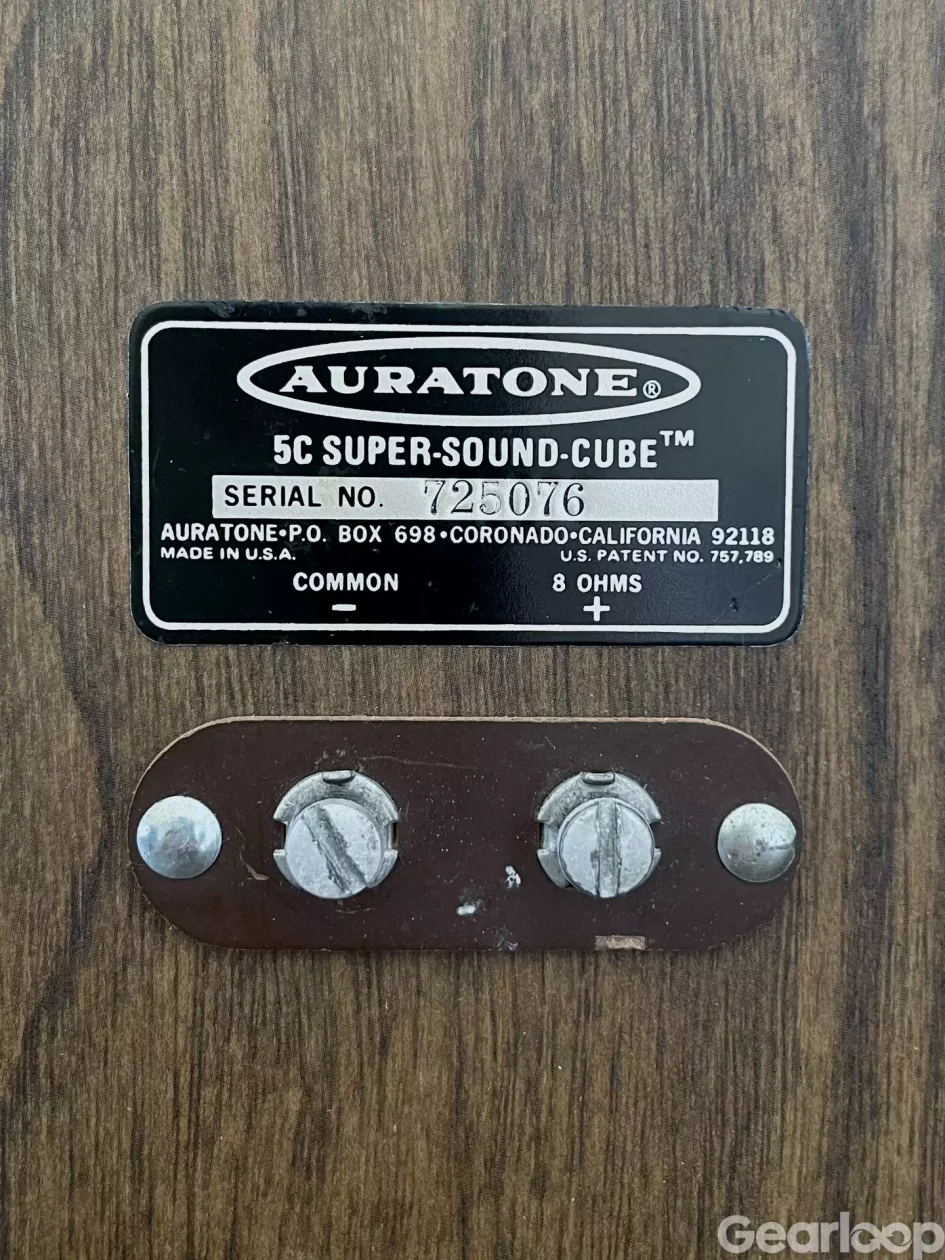 Vintage Auratone 5C Super Sound Cubes - bild 4