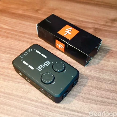 iRig Pro Duo I/O, mobilt 2-kanals ljudkort för surfplatta/mobil
