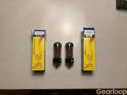 JJ Electronic 6V6S Matchat par slutrör