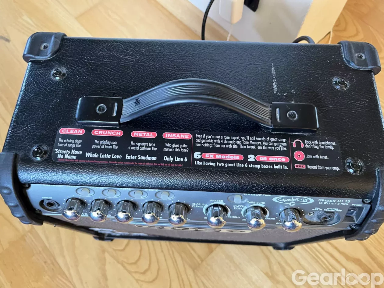 Line6 Spider 15w - bild 2