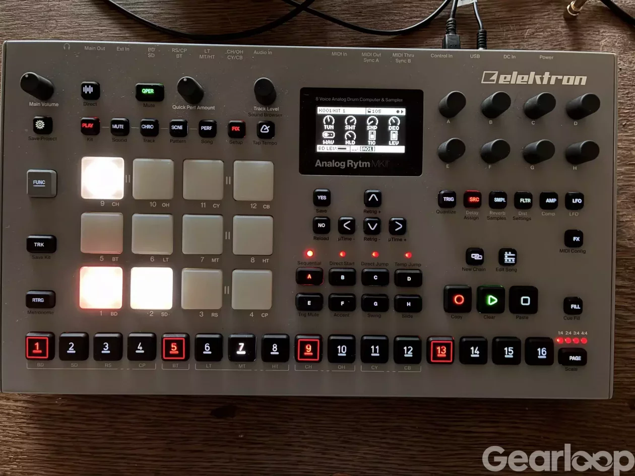 Analog Rytm Mk2 inkl decksaver - bild 2