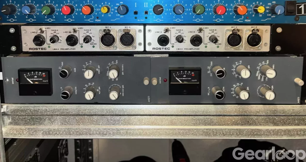 2 x Neve AM6/17, racked - bild 2