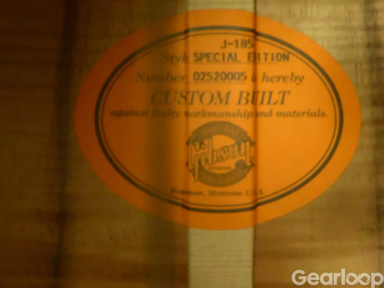 Gibson J 185 Custom Koa - bild 4