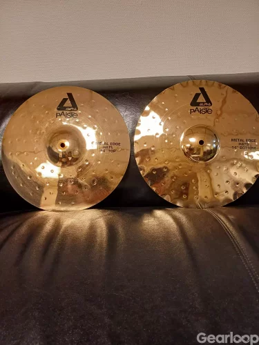 Paiste Alpha Metal Edge Hats 14 hihat cymbaler