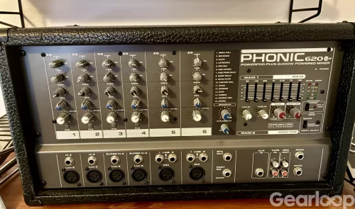 Phonic Powerpod Plus 620 R mixer / förstärkare