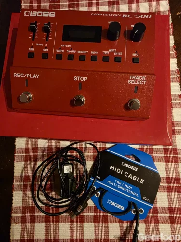 Boss RC-500 m tillbehör