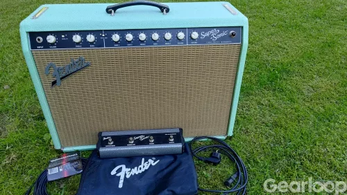 Fender Super-Sonic 22 W - Rör - Surf Green