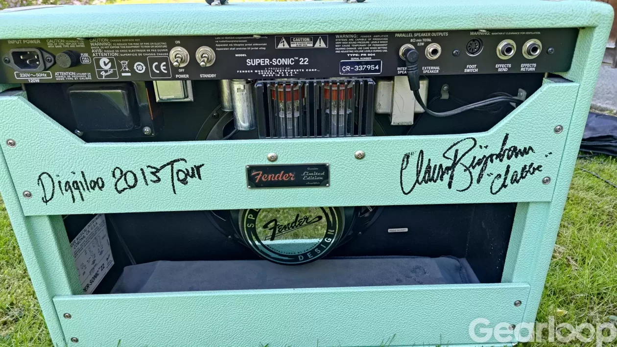 Fender Super-Sonic 22 W - Rör - Surf Green - bild 2