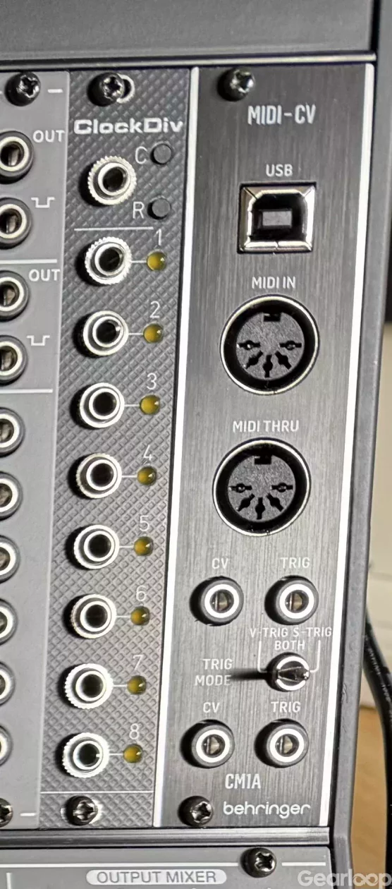 Behringer Eurorackmoduler - Steps, CM1A + DH Clock divider - bild 2