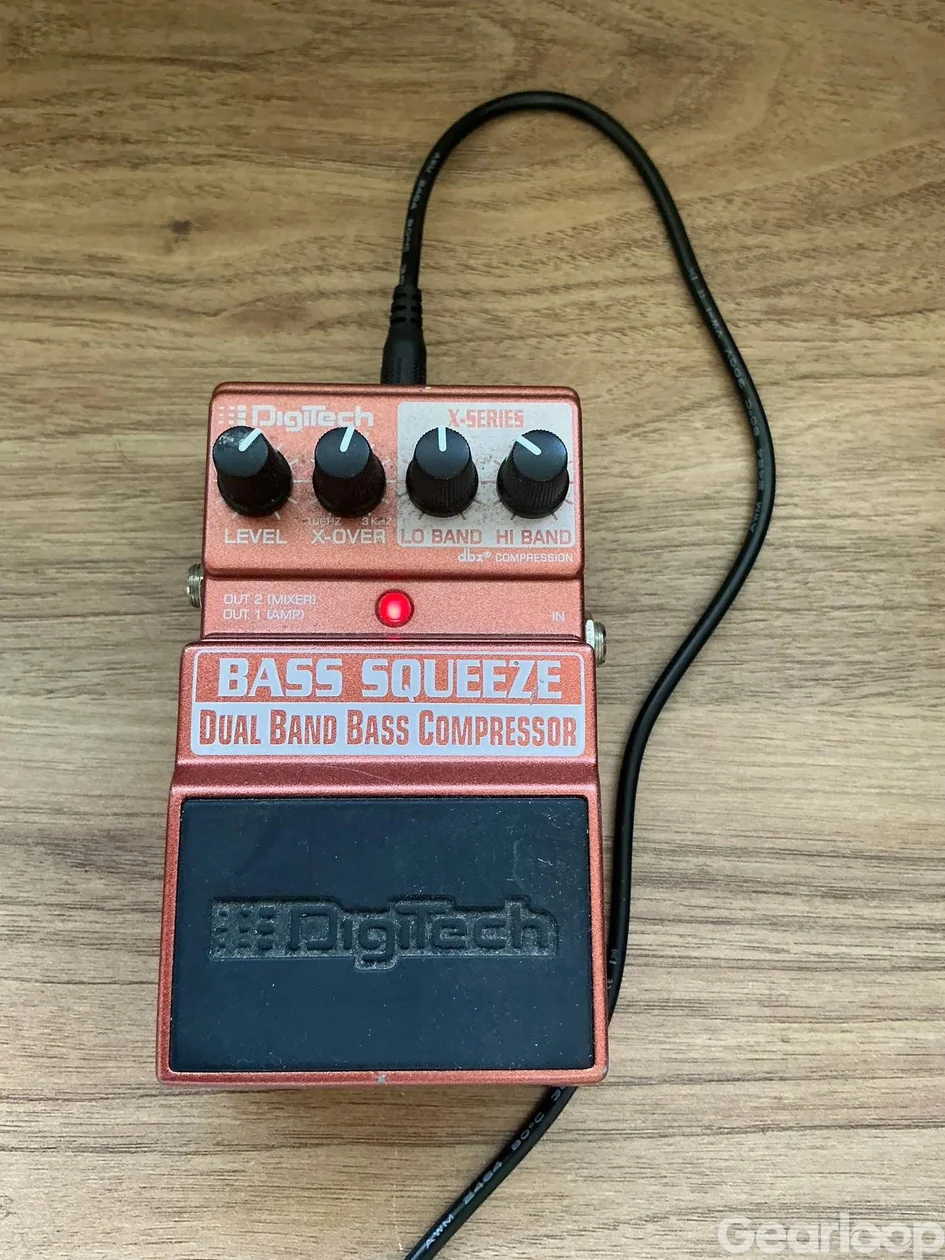 Digitech XBS Bass Squeeze Dual Band Bass Compressor - bild 2