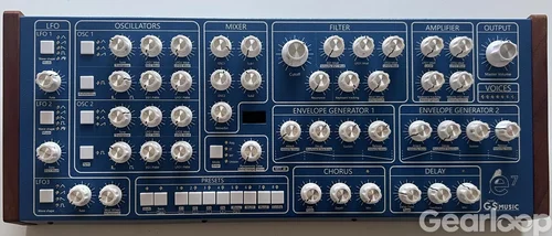 GS E7 Polyfonisk synt