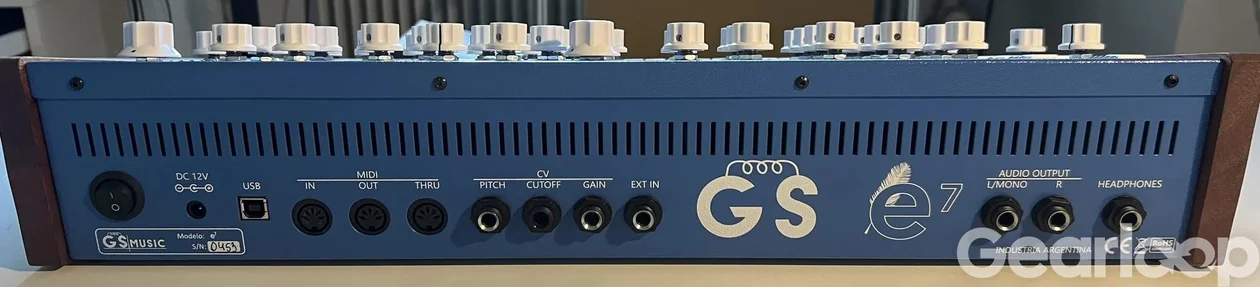 GS E7 Polyfonisk synt - bild 3