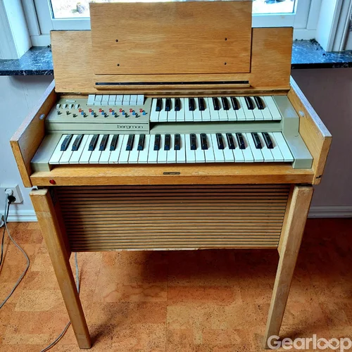 Bergman Klavitron 1960-talet m ca 60 Philips ECC83-rör