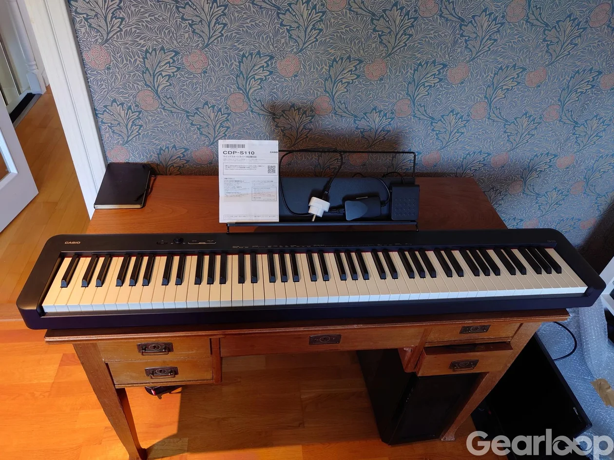 Casio CDP S110 88 weighted keys digitalpiano - bild 1