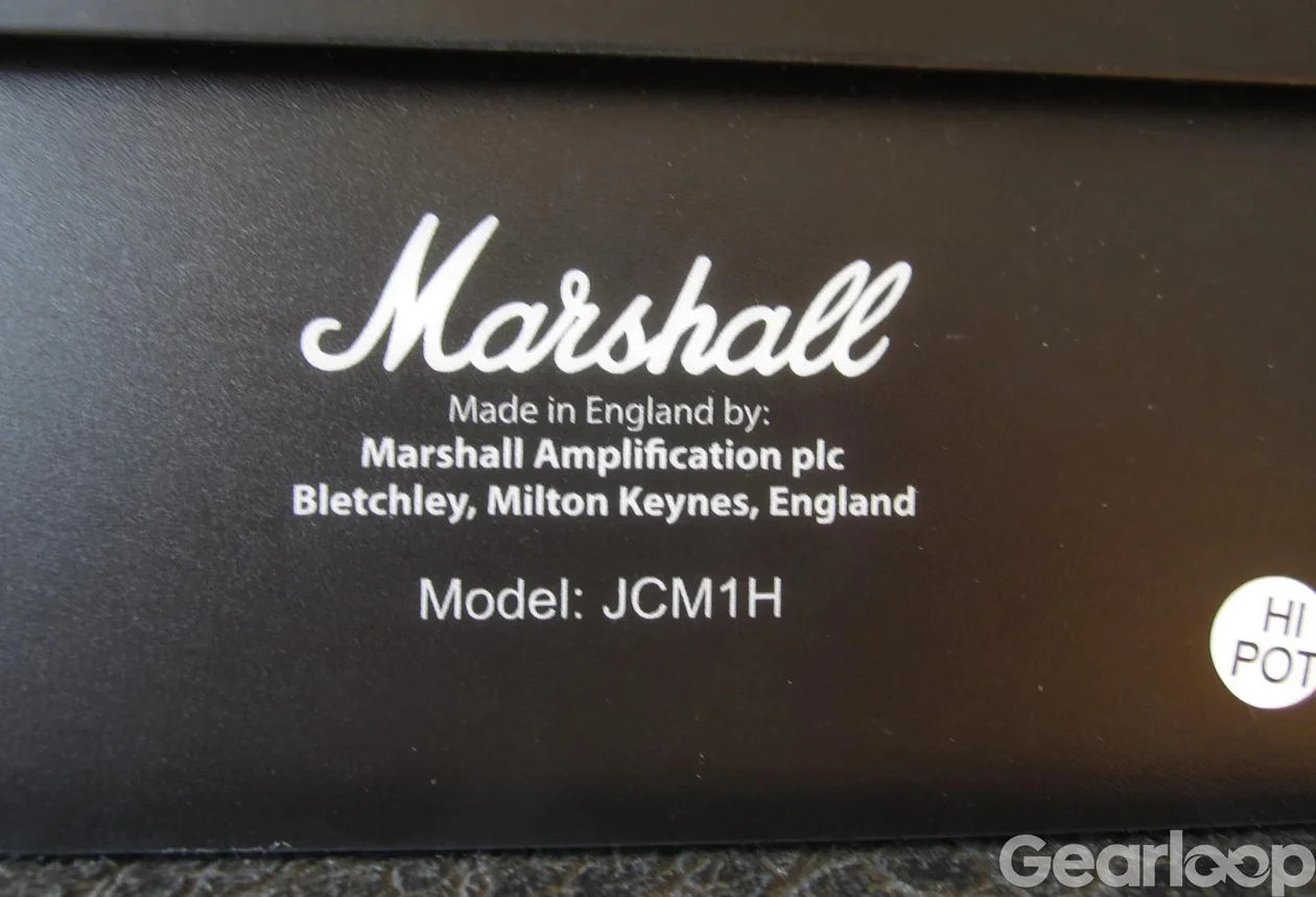 Marshall JCM1H 50th anniversary 1 watt - bild 2