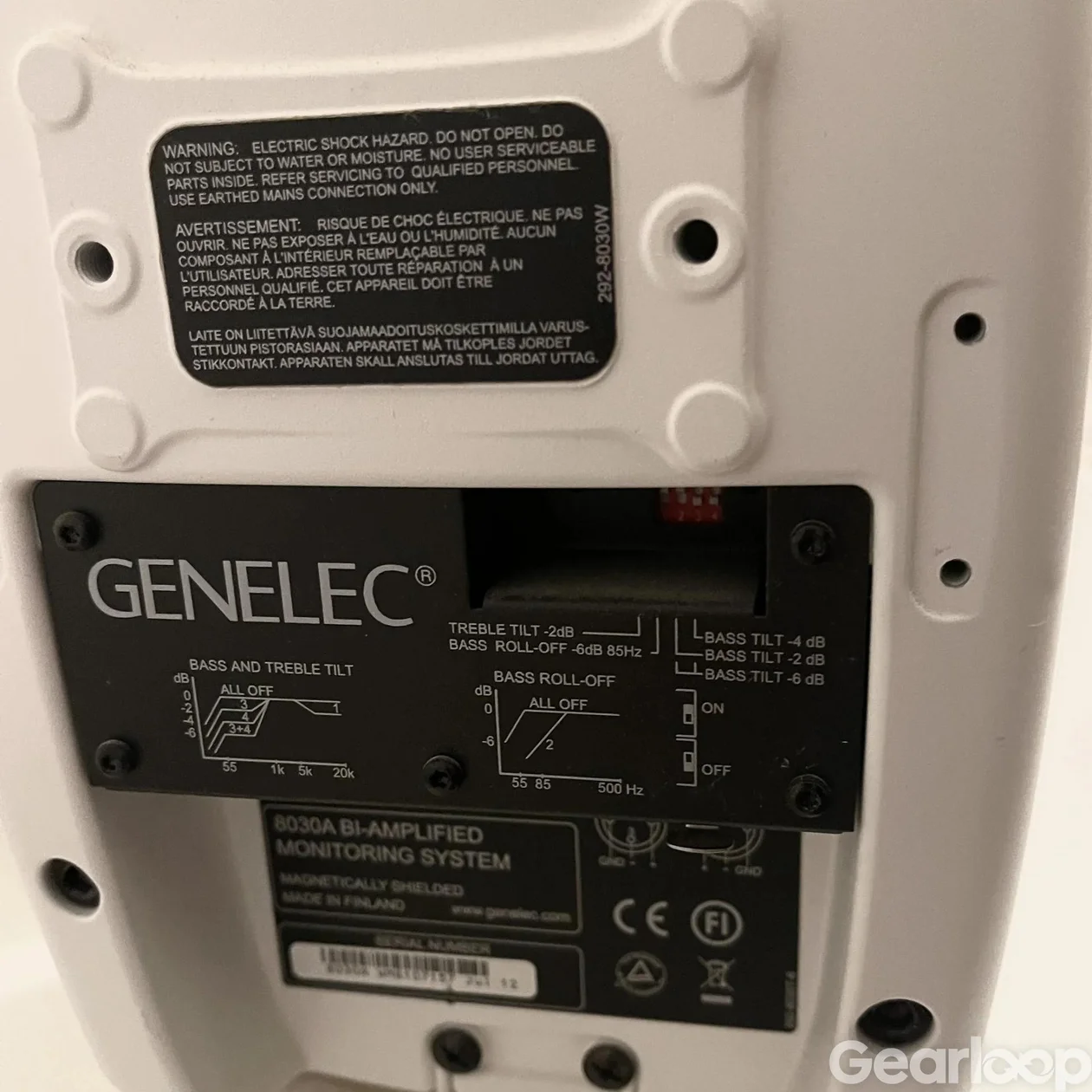 Genelec 8030A vita studio monitorer - bild 5