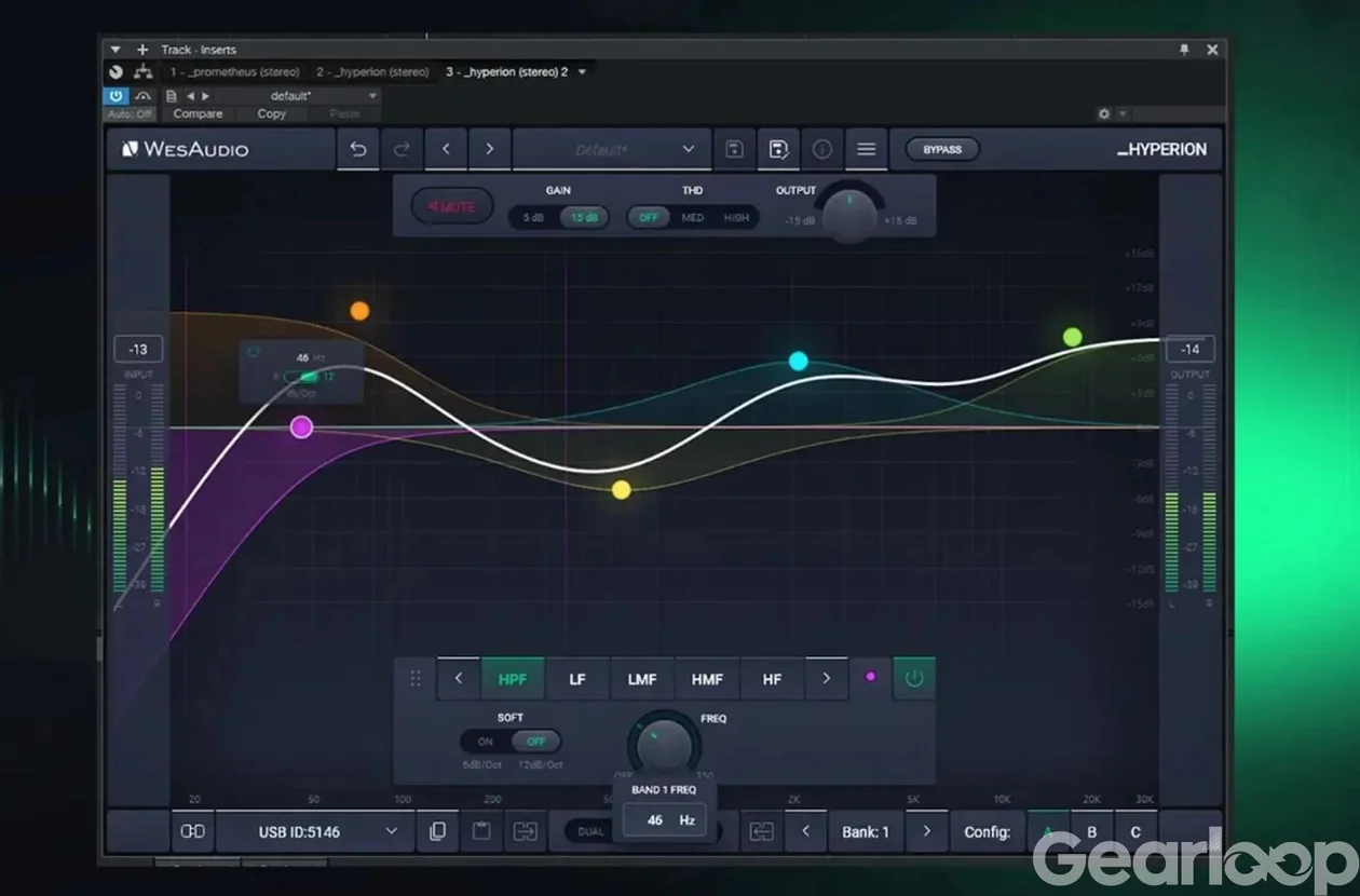 WesAudio Hyperion equalizer - bild 2
