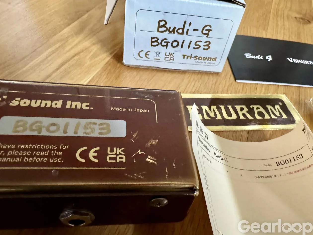 Vemuram Budi-G gitarrpedal overdrive - bild 2