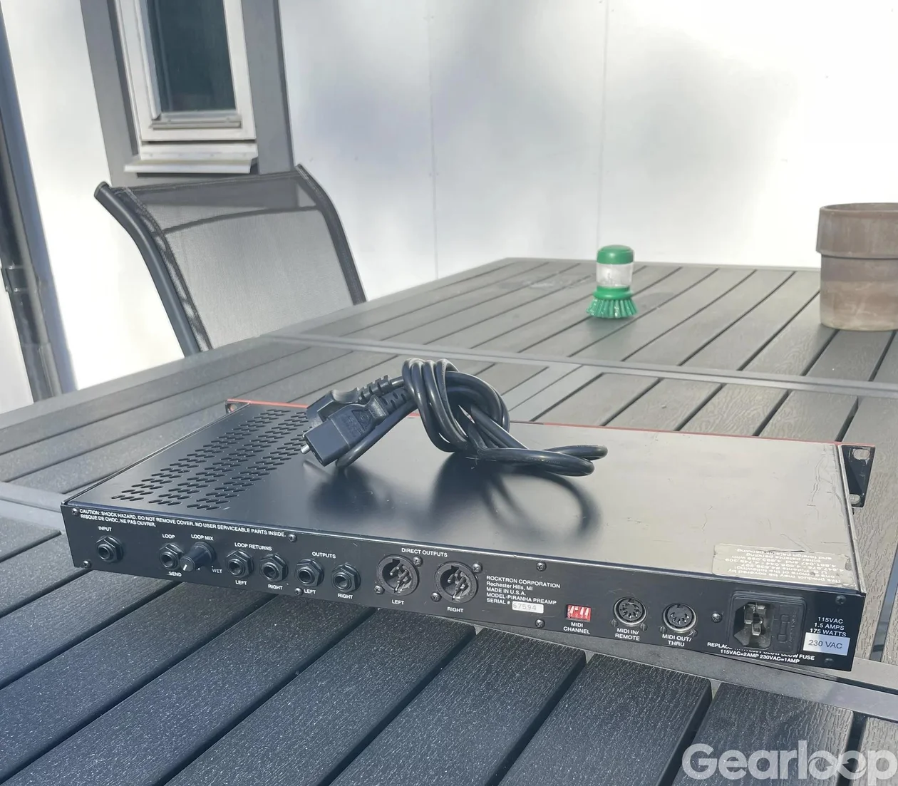 Rocktron Pirahna rörpreamp - bild 2