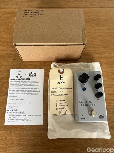 Bondi Effects / Earthling Designs Preamp Equaliser