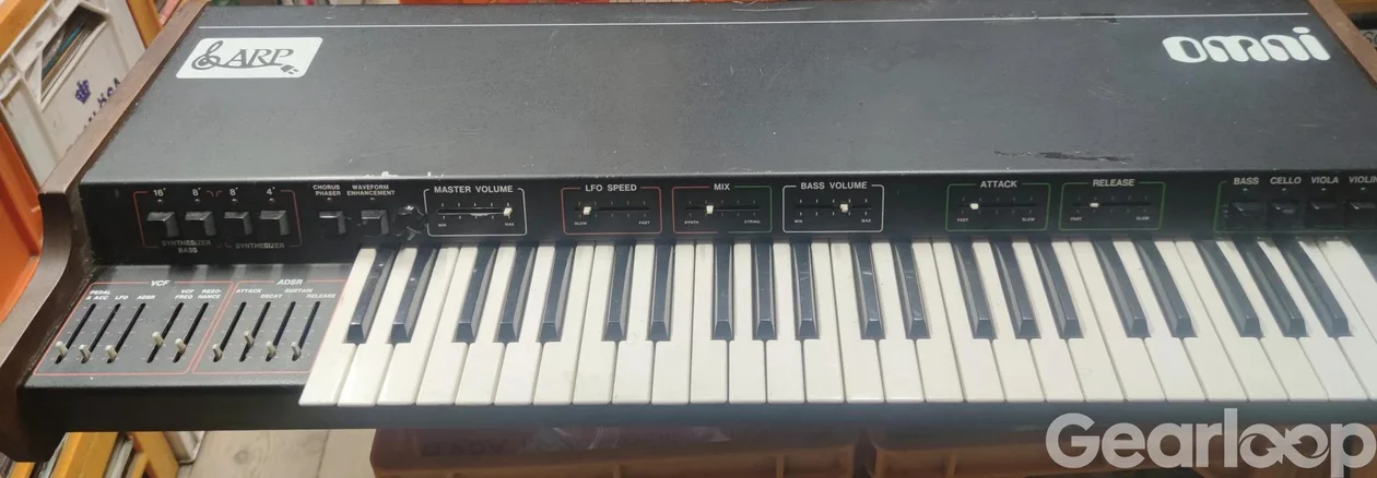 Vintage ARP OMNi plus Korg CX3 - bild 1