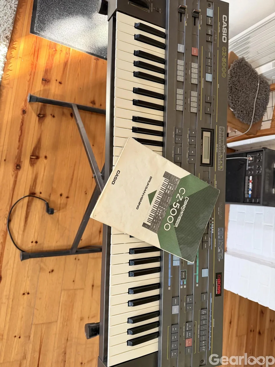Casio CZ-5000 – Vintage phase distortion-synt från 1985 - bild 4