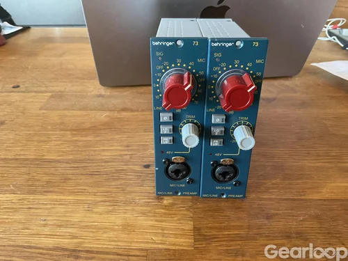 2 x Behringer 73 Preamp