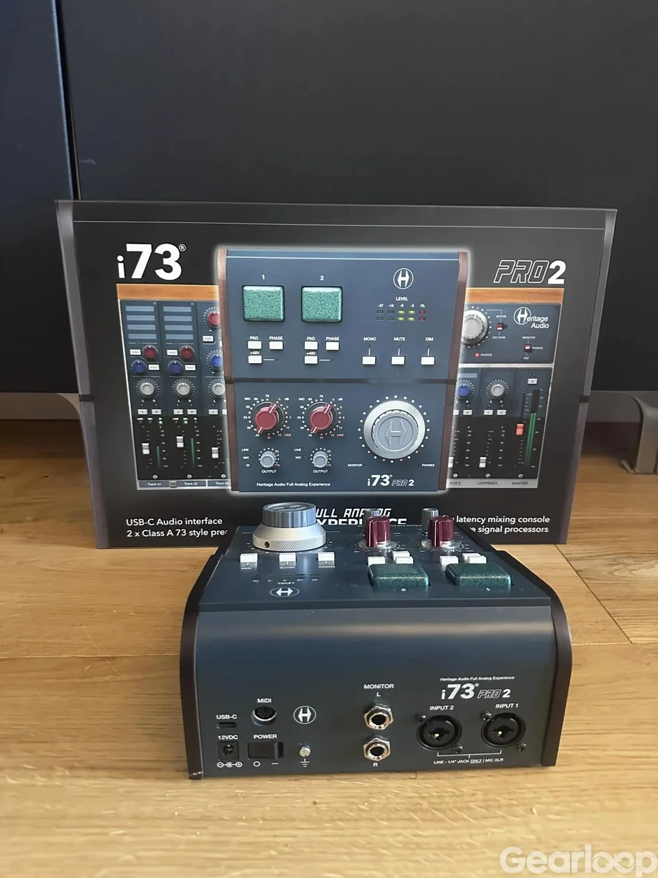 Heritage Audio i73 Pro 2 USB C ljudkort - bild 2
