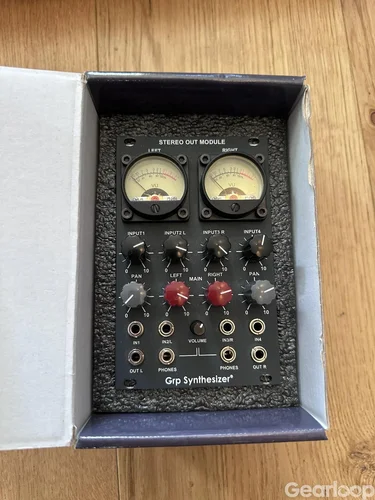 Grp Synthesizer 4 kanalers mixer med Stereo Out