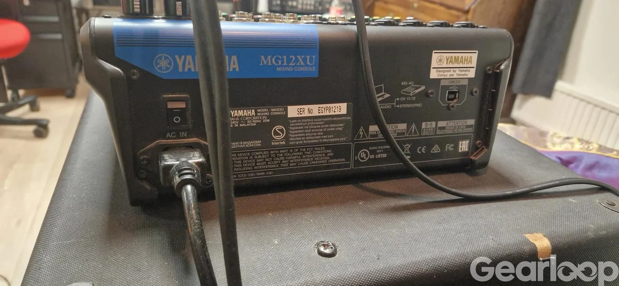 Yamaha MG12XU - Mixerbord - bild 2