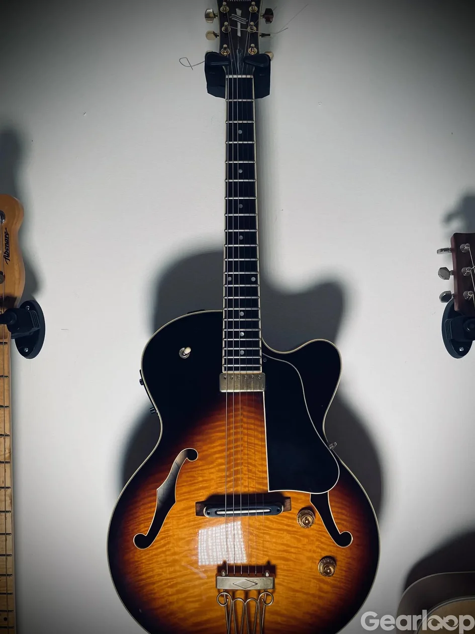 Yamaha AEX1500 sunburst (Martin Taylor modellen) - bild 2