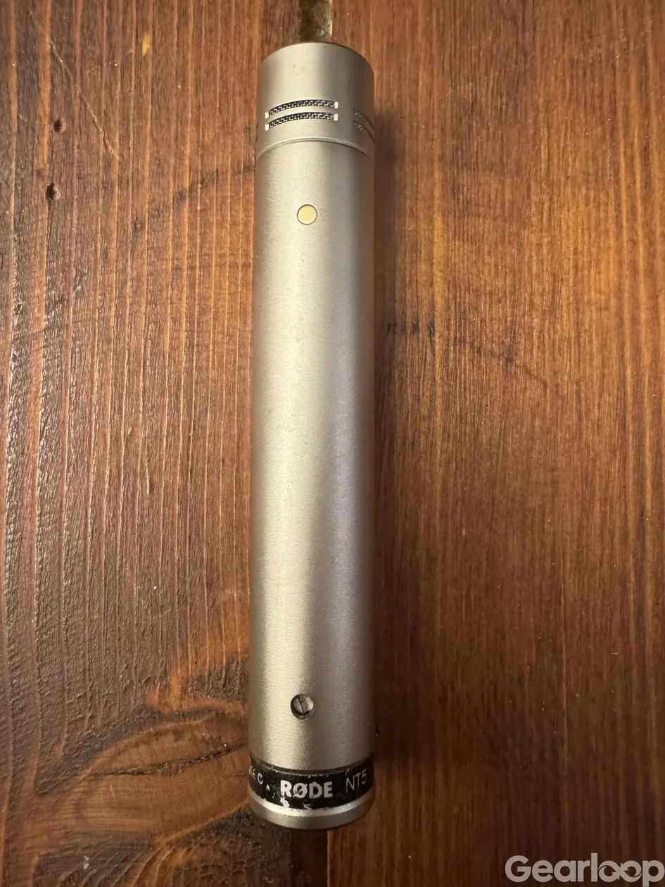 2 st Røde NT-5 kondensatormikrofoner med väska - bild 2