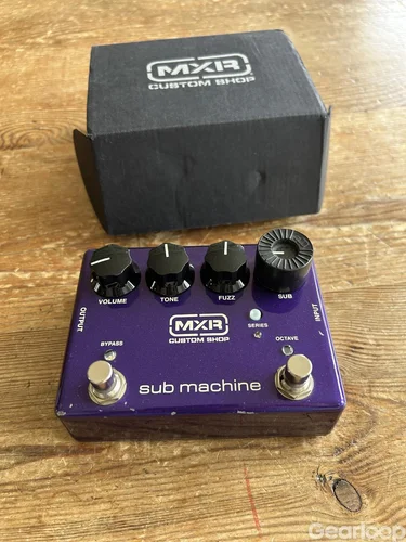 MXR sub machine fuzz pedal