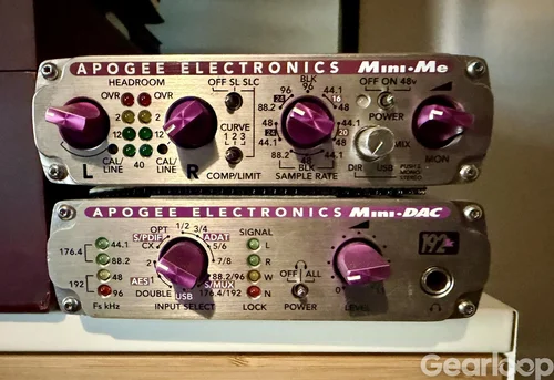 Apogee mini-me / mini-dac setup