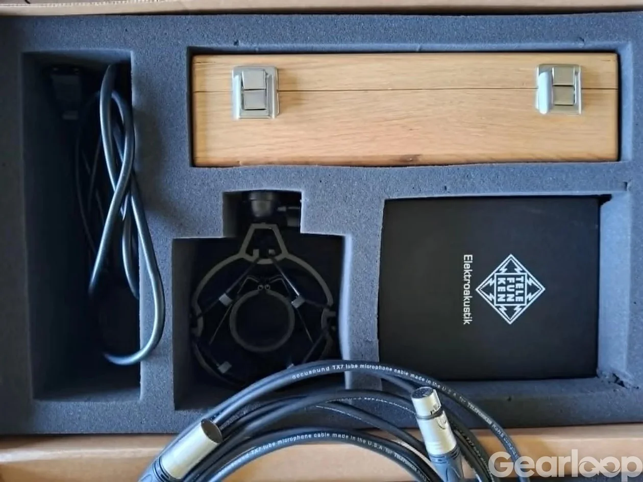 Telefunken R-F-T AR-51 Rörmikrofon + Audeze MM-500 - bild 2