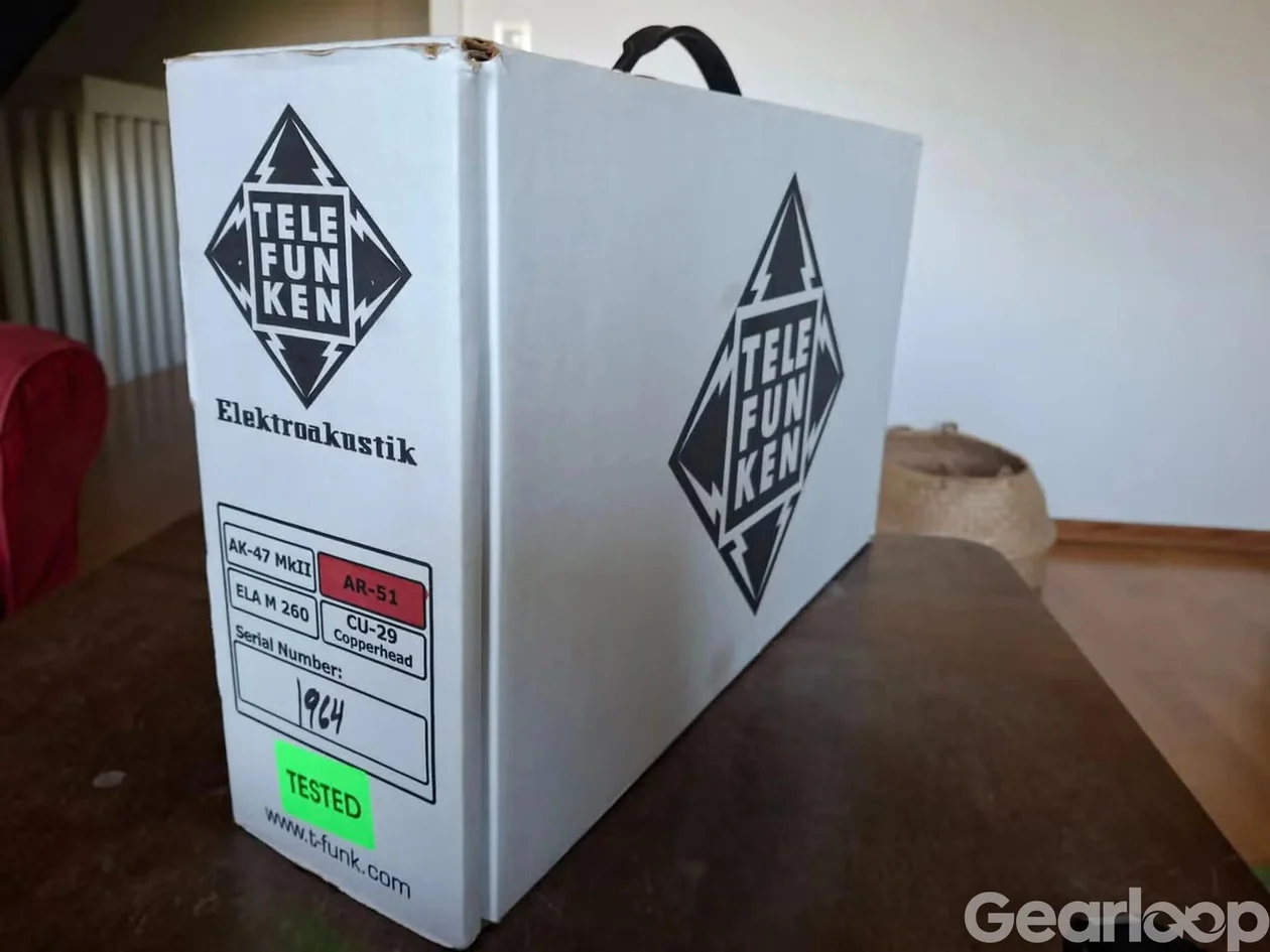 Telefunken R-F-T AR-51 Rörmikrofon + Audeze MM-500 - bild 3