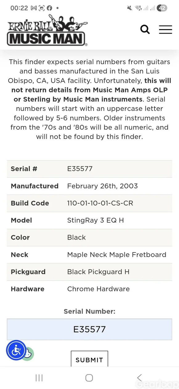 Music Man StingRay USA - bild 2