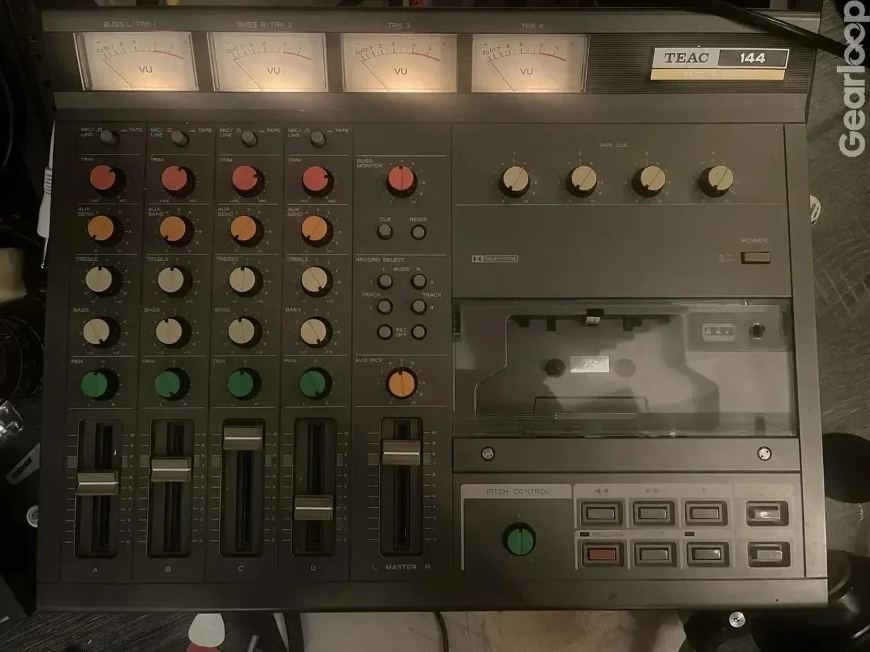 Tascam Portastudio 144 4-track cassette recorder - bild 2