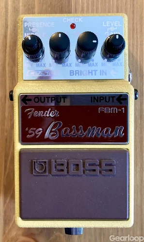 Boss FBM-1, samlarskick