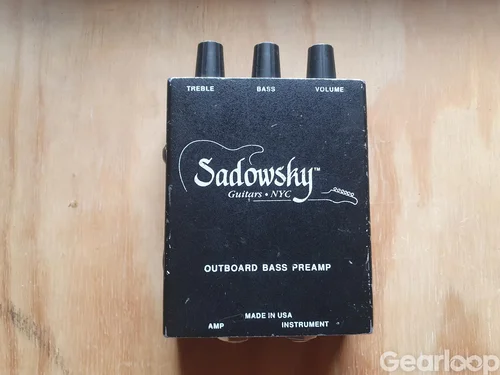Sadowsky Bass Preamp