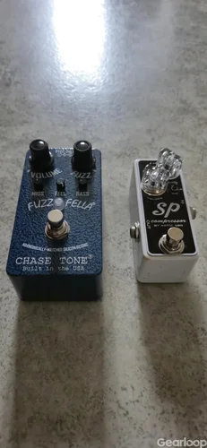 Chase tone fuzzfella bc108c / Xotic sp compressor