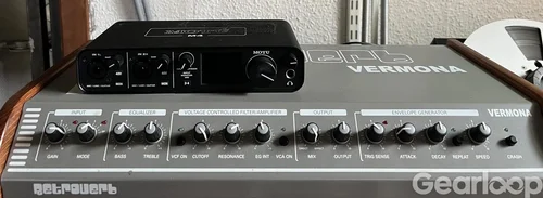 Motu m4 och Vermona retroverb