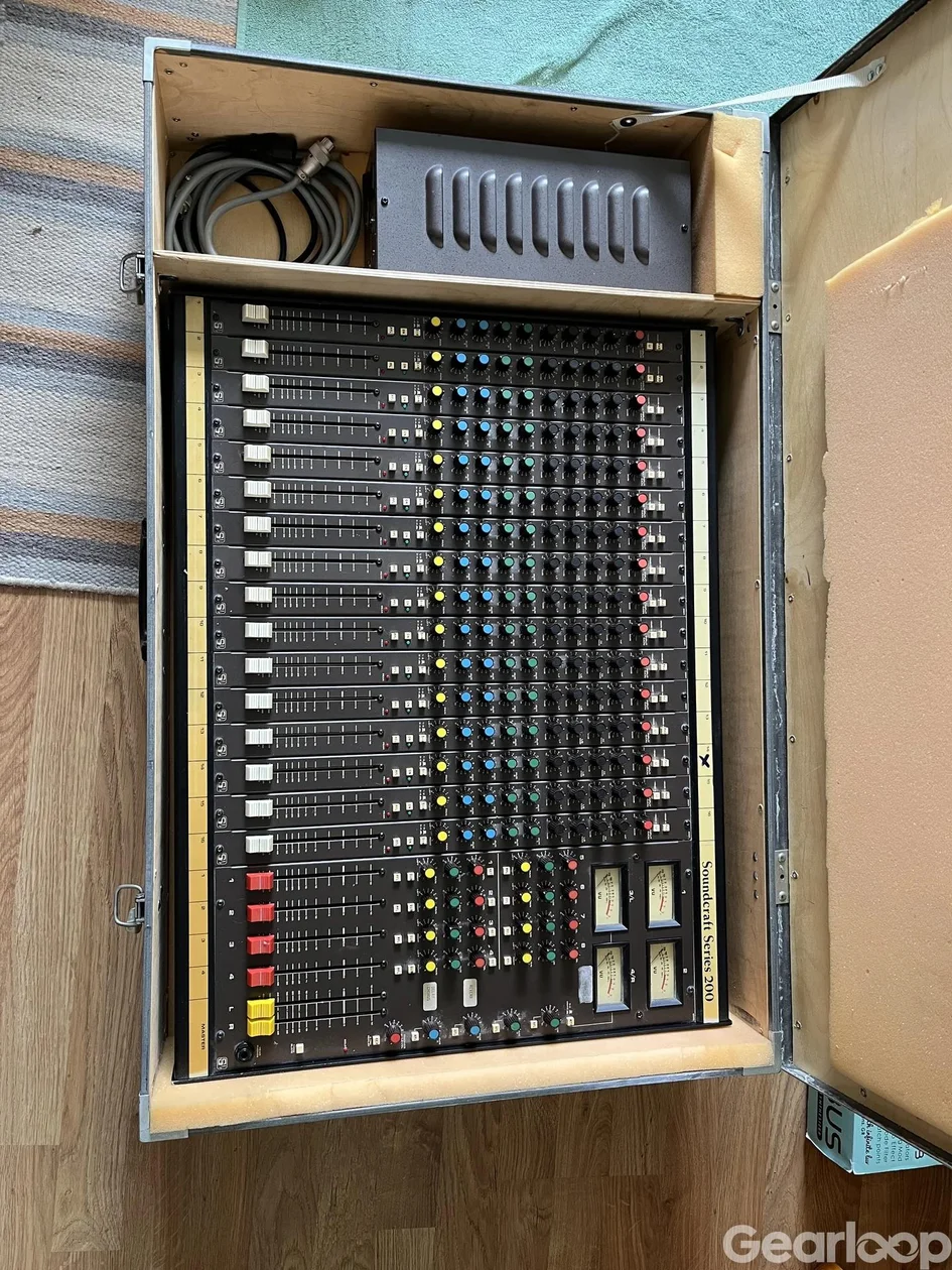 Soundcraft 200 series mixer - bild 2