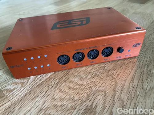 ESI M4uex 8 portar USB till midi